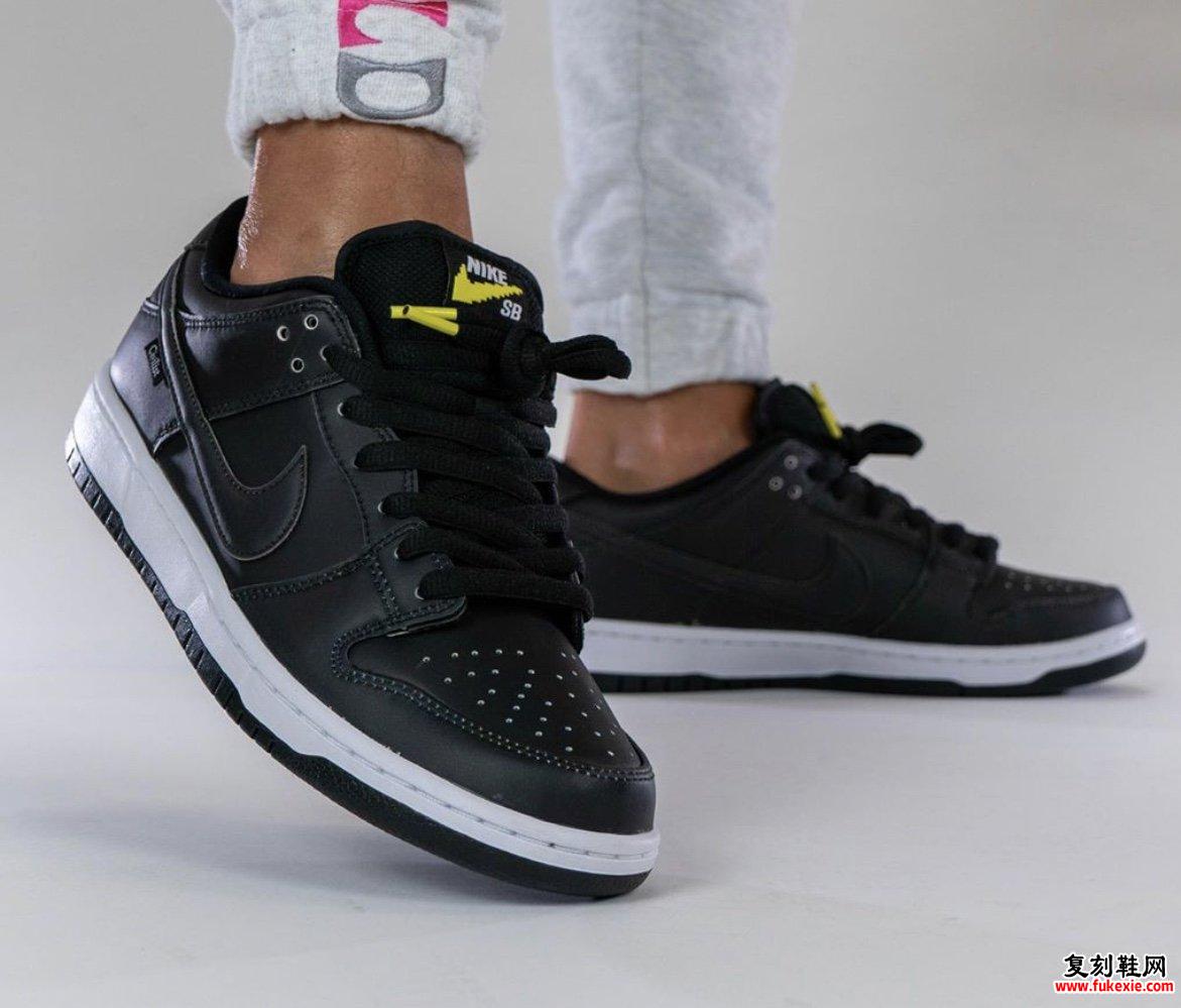 Civilist Nike SB Dunk Low CZ5123-001踩在脚上