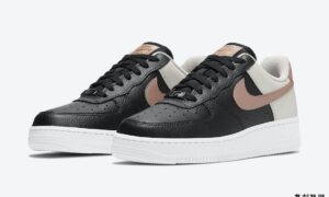 Nike Air Force 1 Black Metallic Red Bronze Light Orewood Brown CU5311-001发售日期信息