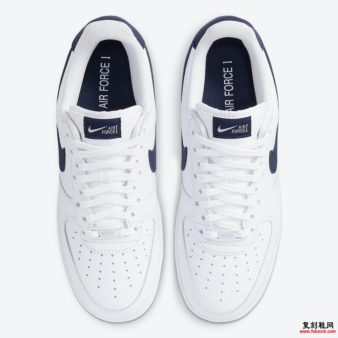 Nike Air Force 1 Craft White Obsidian CT2317-100发售日期