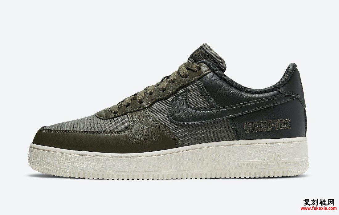 Nike Air Force 1 Gore-Tex Medium Olive CT2858-200发售日期