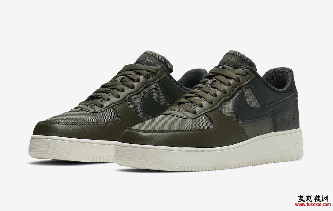 Nike Air Force 1 Gore-Tex Medium Olive CT2858-200发售日期