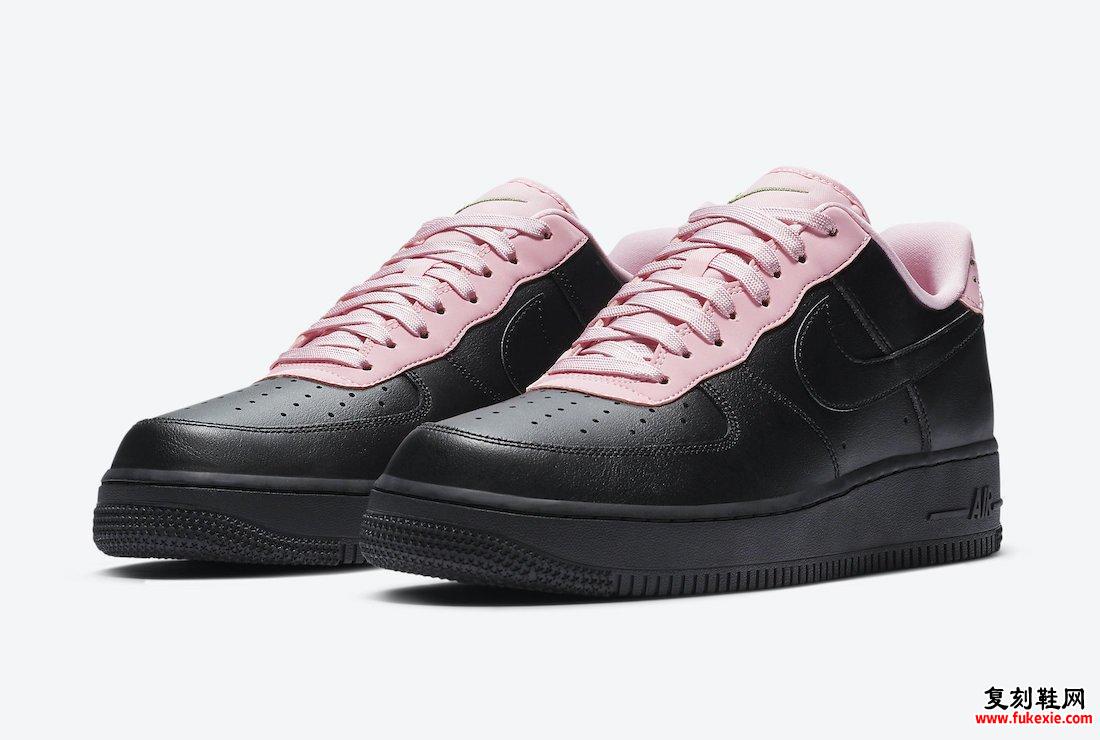 Nike Air Force 1 Low Black Pink CJ1629-001发售日期
