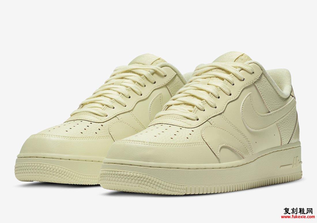 Nike Air Force 1 Misplaced Swoosh浅黄色CK7214-700发售日期