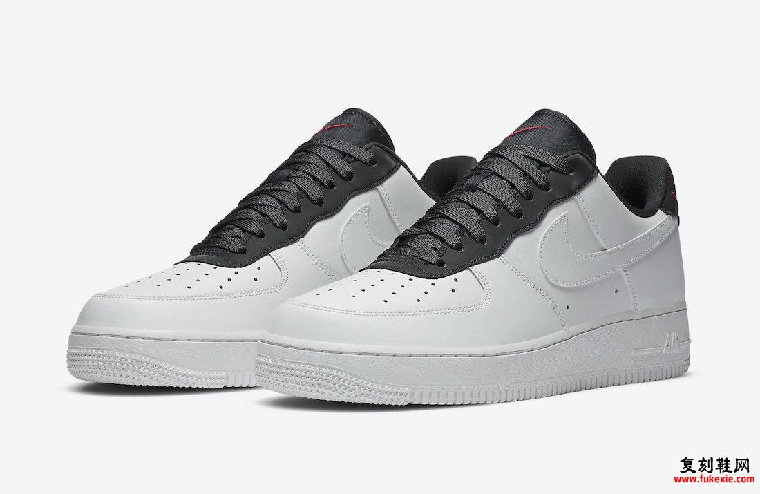 Nike Air Force 1 White Black Red CJ1629-100发售日期