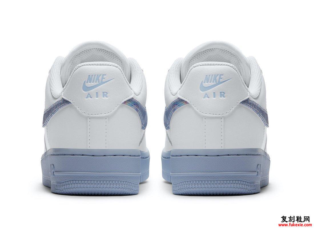 Nike Air Force 1 White Light Blue CZ0377-100发售日期