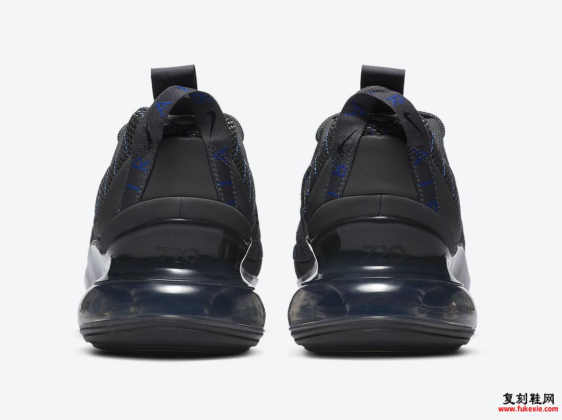 Nike Air Max 720 Black Blue DA1508-001发售日期