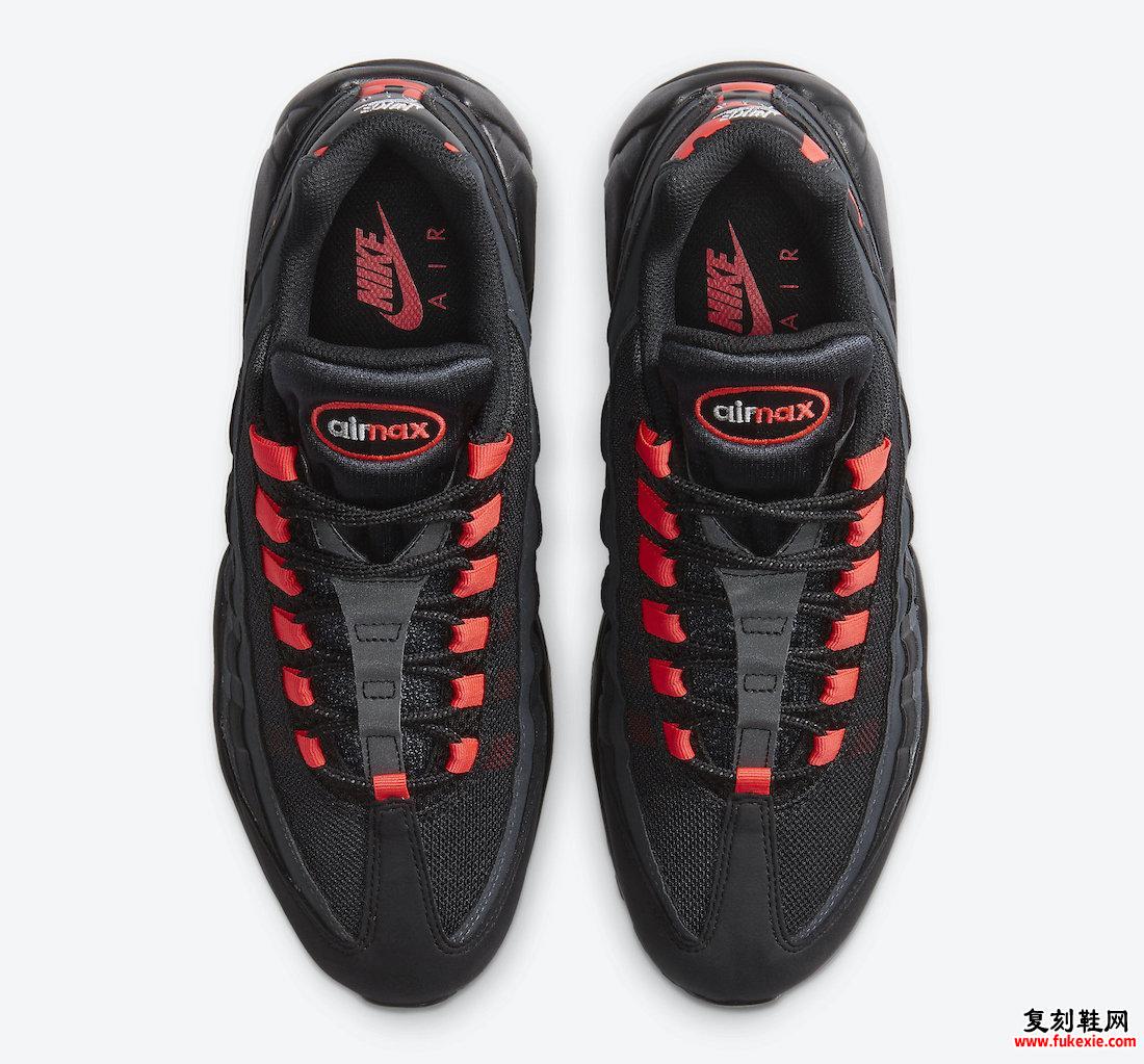 Nike Air Max 95 Black Laser Crimson DA1513-001发售日期