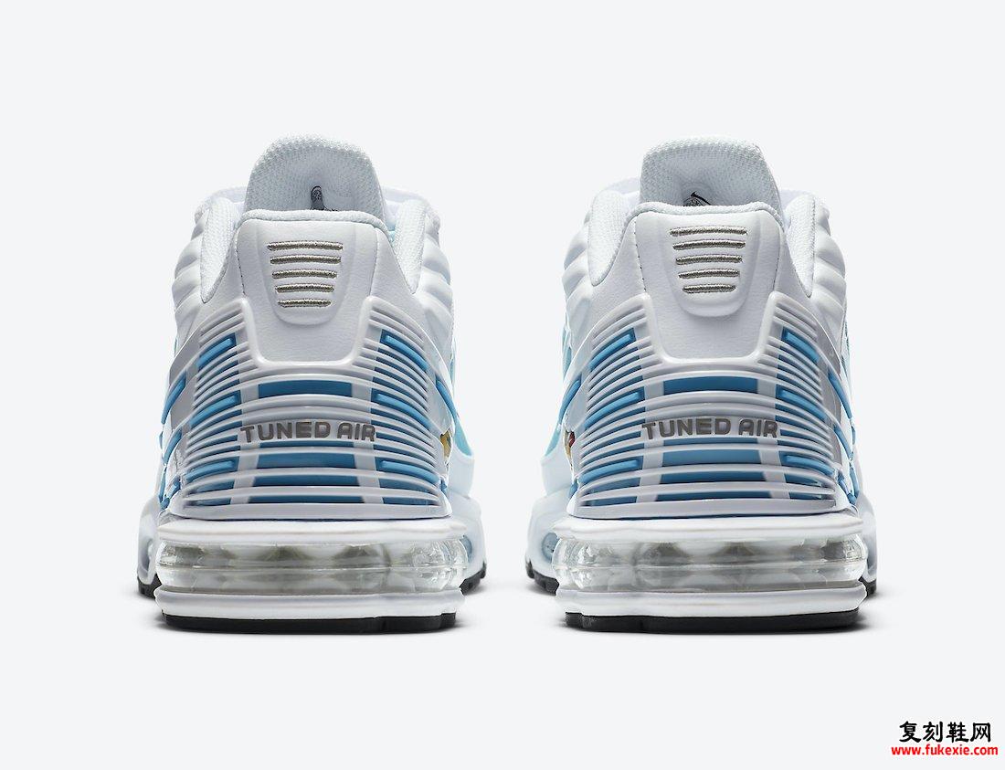 Nike Air Max Plus 3 III Laser Blue CK6715-100发售日期