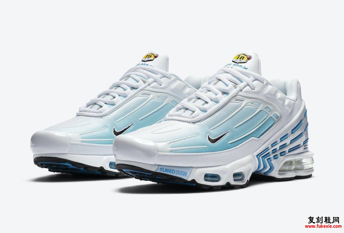 Nike Air Max Plus 3 III Laser Blue CK6715-100发售日期