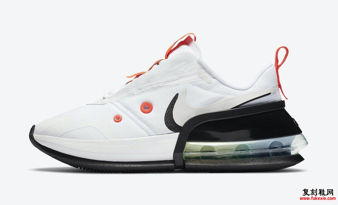 Nike Air Max Up White Platinum Tint Black Bright深红CK7173-100发售日期