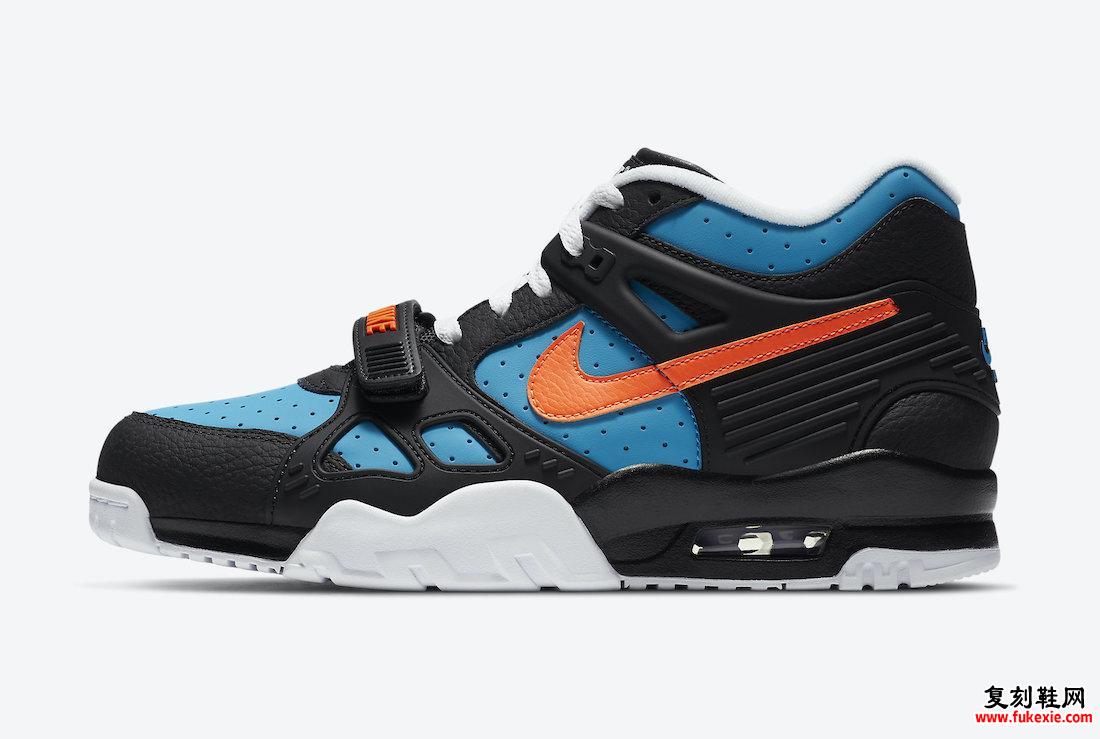 Nike Air Trainer 3 Laser Blue Total Orange CN0923-001发售日期信息