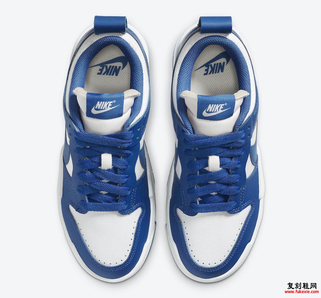 Nike Dunk Low Disrupt Game Royal CK6654-100发售日期