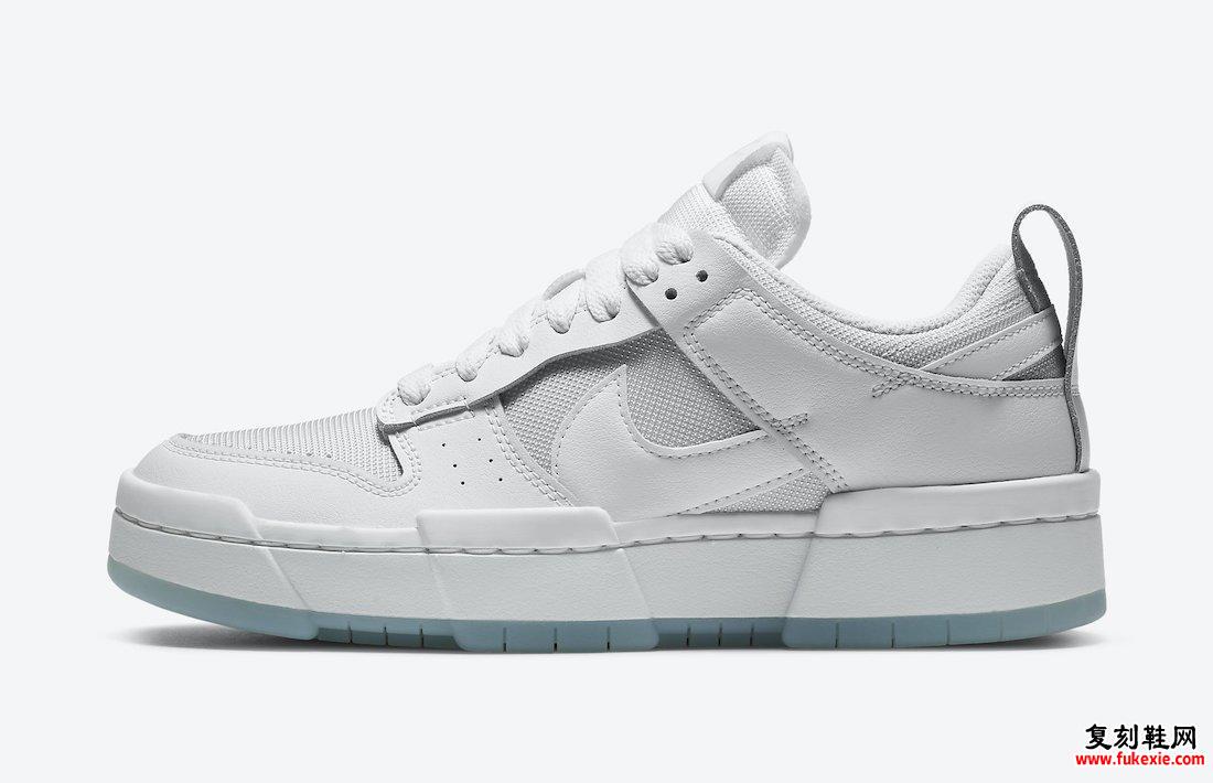 Nike Dunk Low Disrupt Photon Dust CK6654-001发售日期