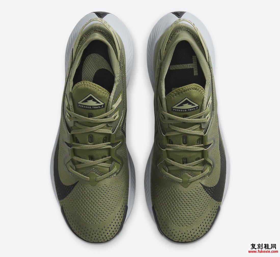 Nike Pegasus Trail 2 Medium Olive CK4305-201发售日期