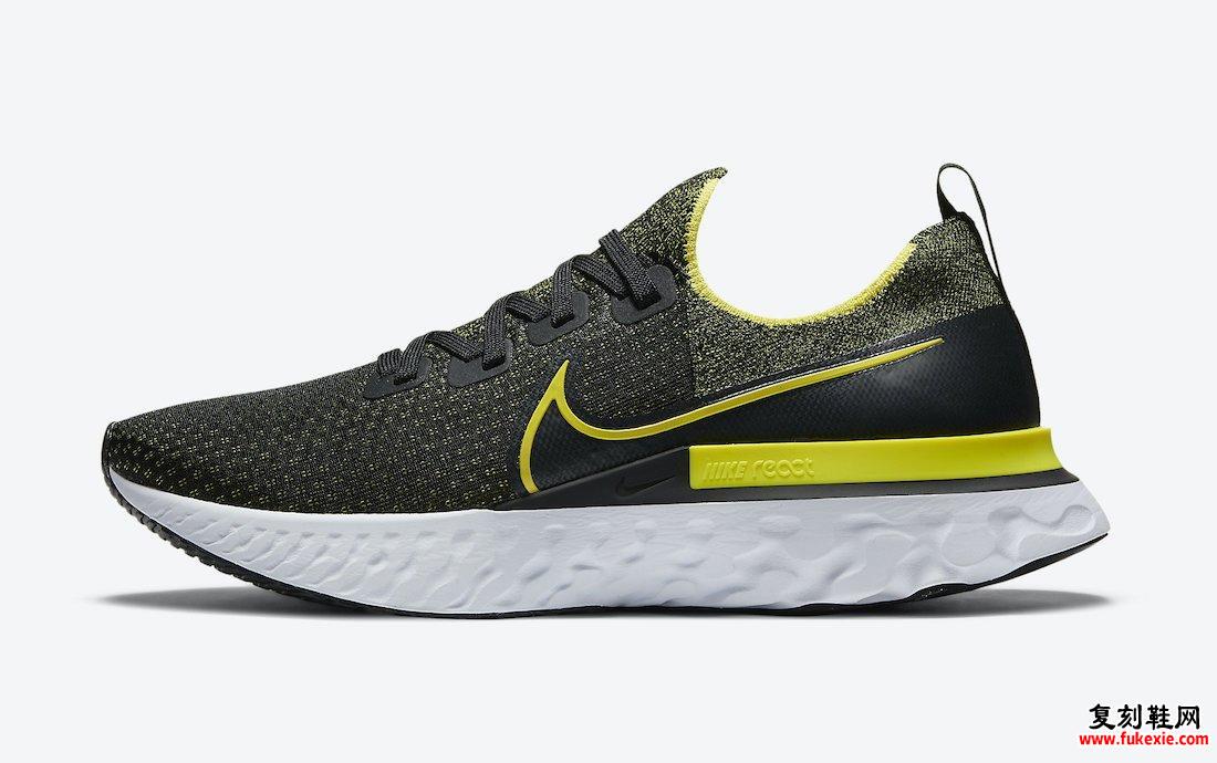 Nike React Infinity Run Sonic Yellow CD4371-013发售日期信息