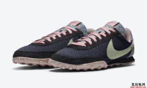 Nike Waffle Racer Midnight Navy Vapor Green黑色DA4656-400发售日期