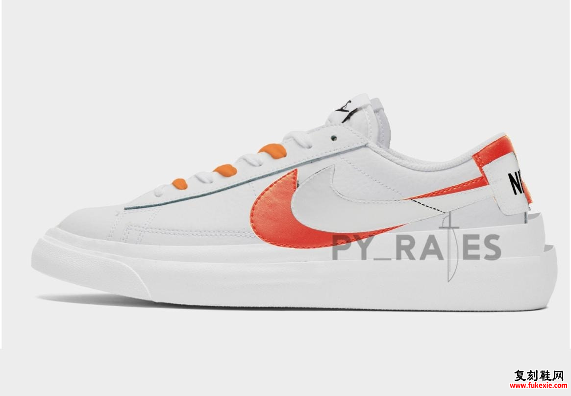 Sacai Nike Blazer Low Orange发售日期信息