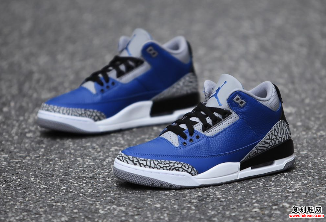 Varsity Royal Air Jordan 3 CT8532-400发售日期