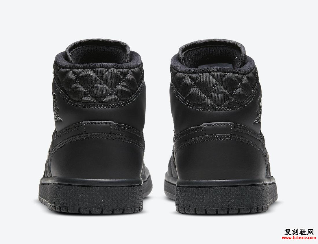 Air Jordan 1 Mid Black lt缝DB6078-001发售日期