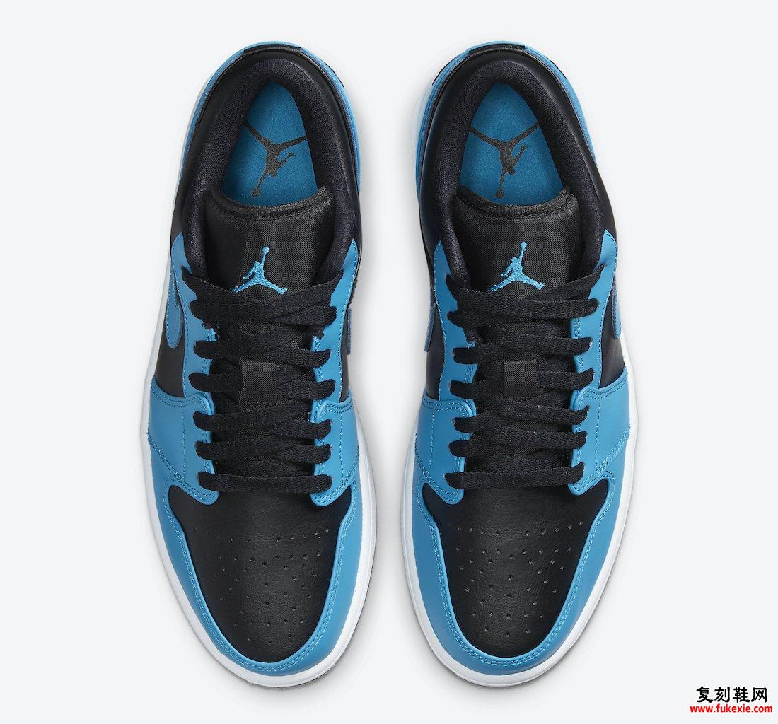 Air Jordan 1 Low Laser Blue 553558-410发售日期