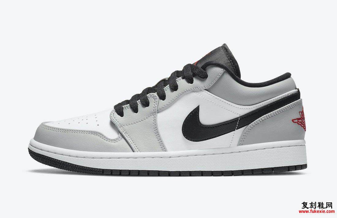 Air Jordan 1 Low Light Smoke Gray 553558-030发售日期