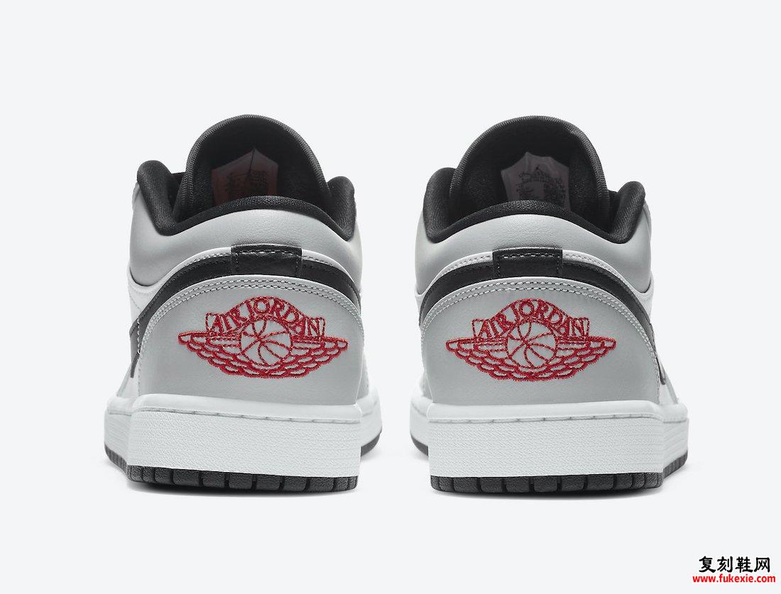 Air Jordan 1 Low Light Smoke Gray 553558-030发售日期