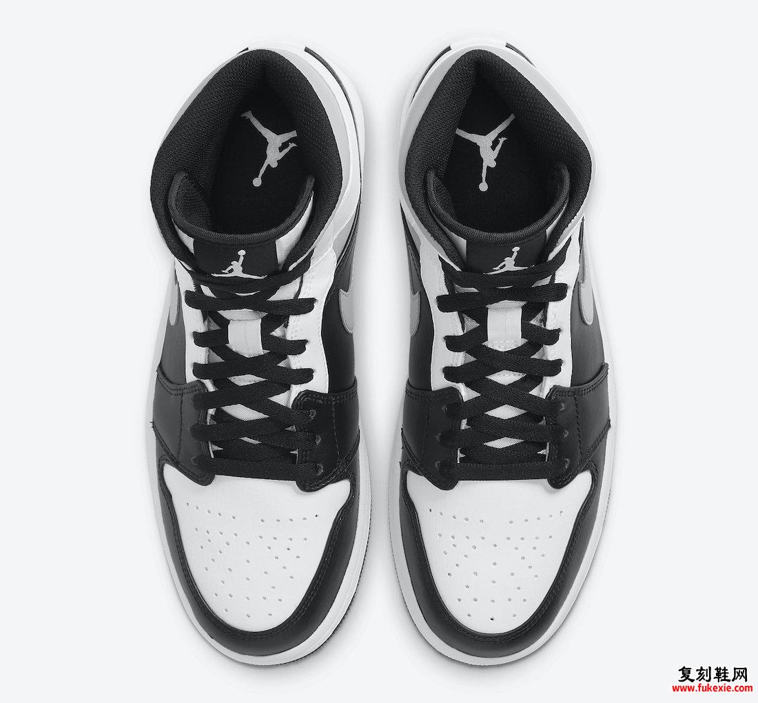 Air Jordan 1 Mid White Shadow 554724-073发售日期