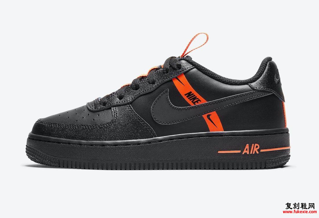 Nike Air Force 1 Black Orange CT4683-001发售日期