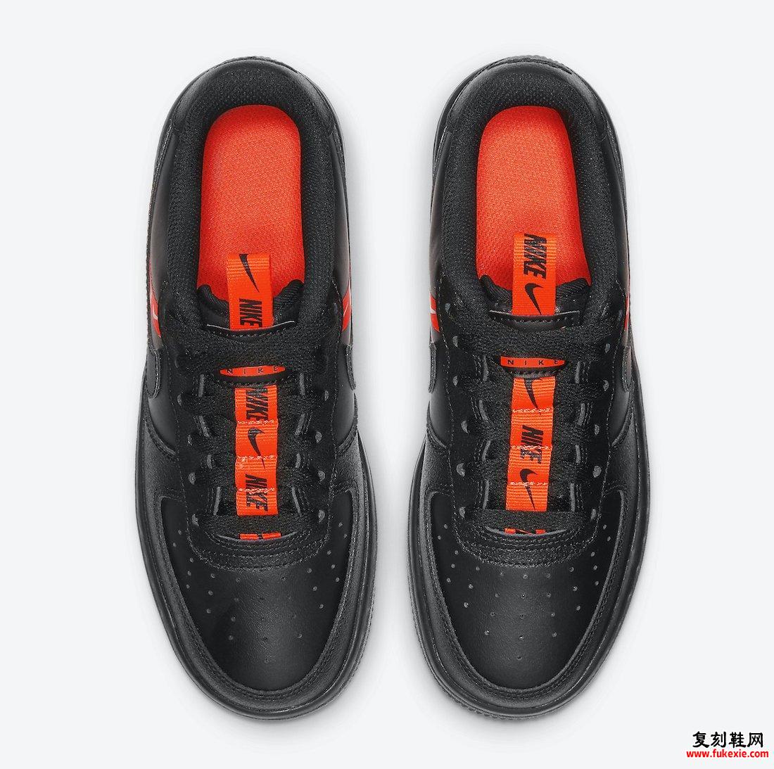 Nike Air Force 1 Black Orange CT4683-001发售日期