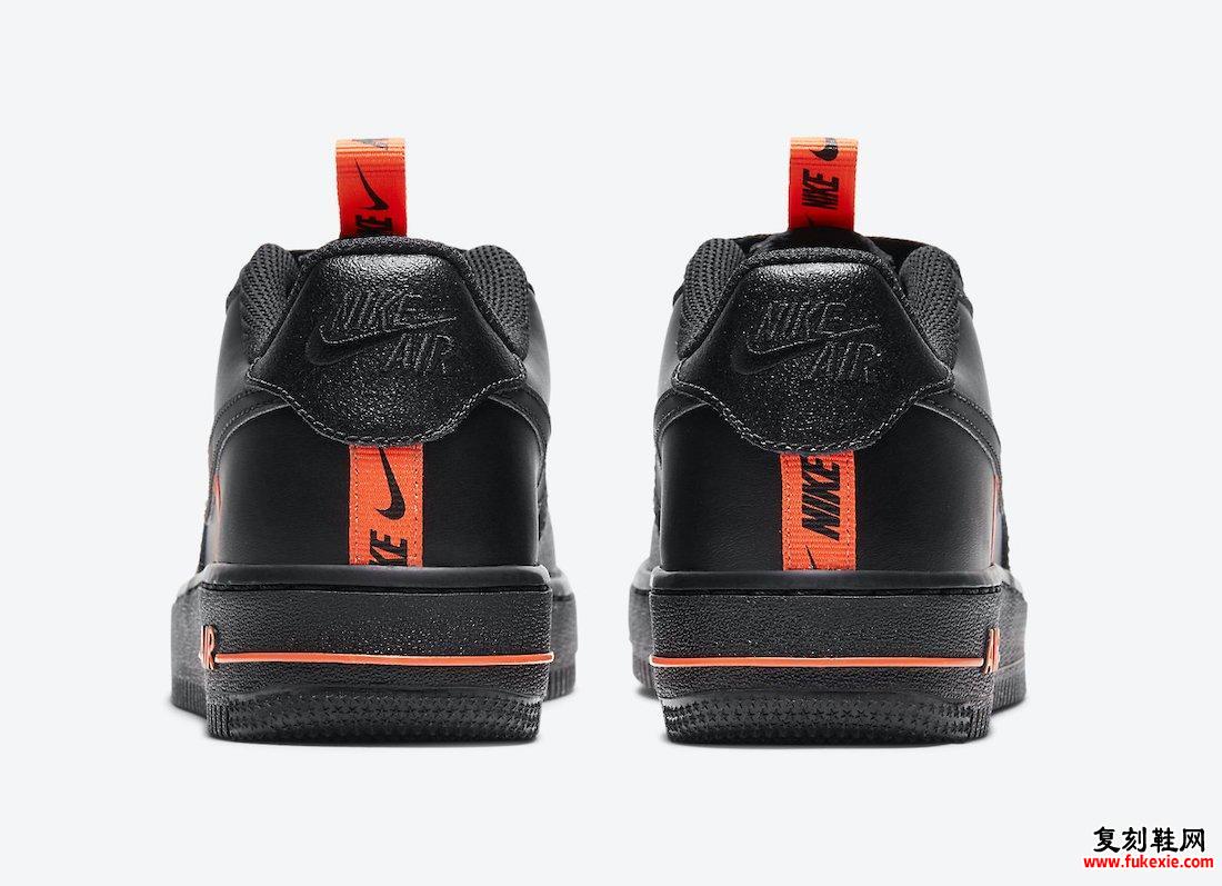 Nike Air Force 1 Black Orange CT4683-001发售日期