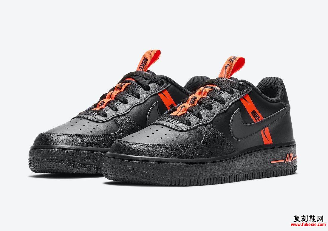 Nike Air Force 1 Black Orange CT4683-001发售日期