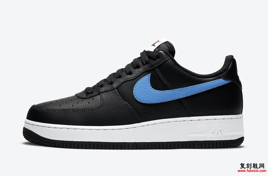 Nike Air Force 1 Black University Red Photo Blue CT2816-001发布日期信息