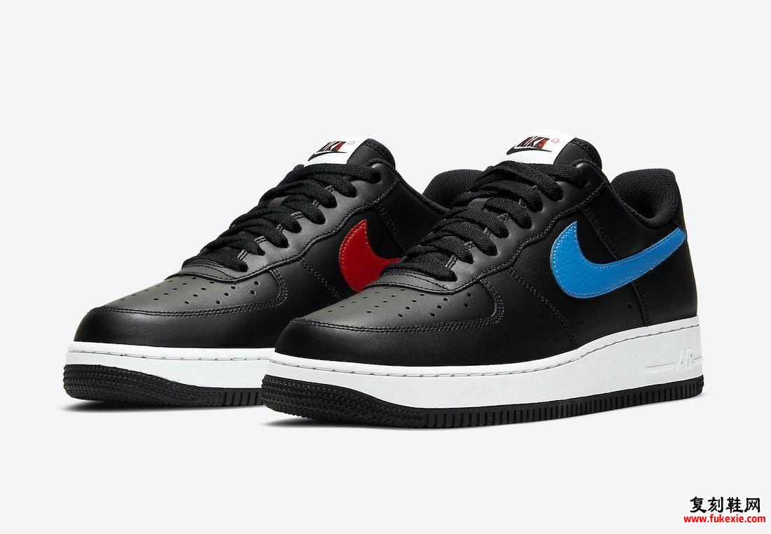 Nike Air Force 1 Black University Red Photo Blue CT2816-001发布日期信息