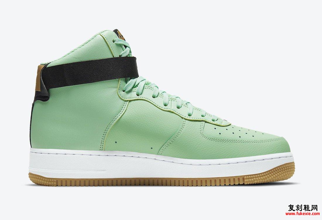 Nike Air Force 1 High NBA Green CT2306-100发售日期