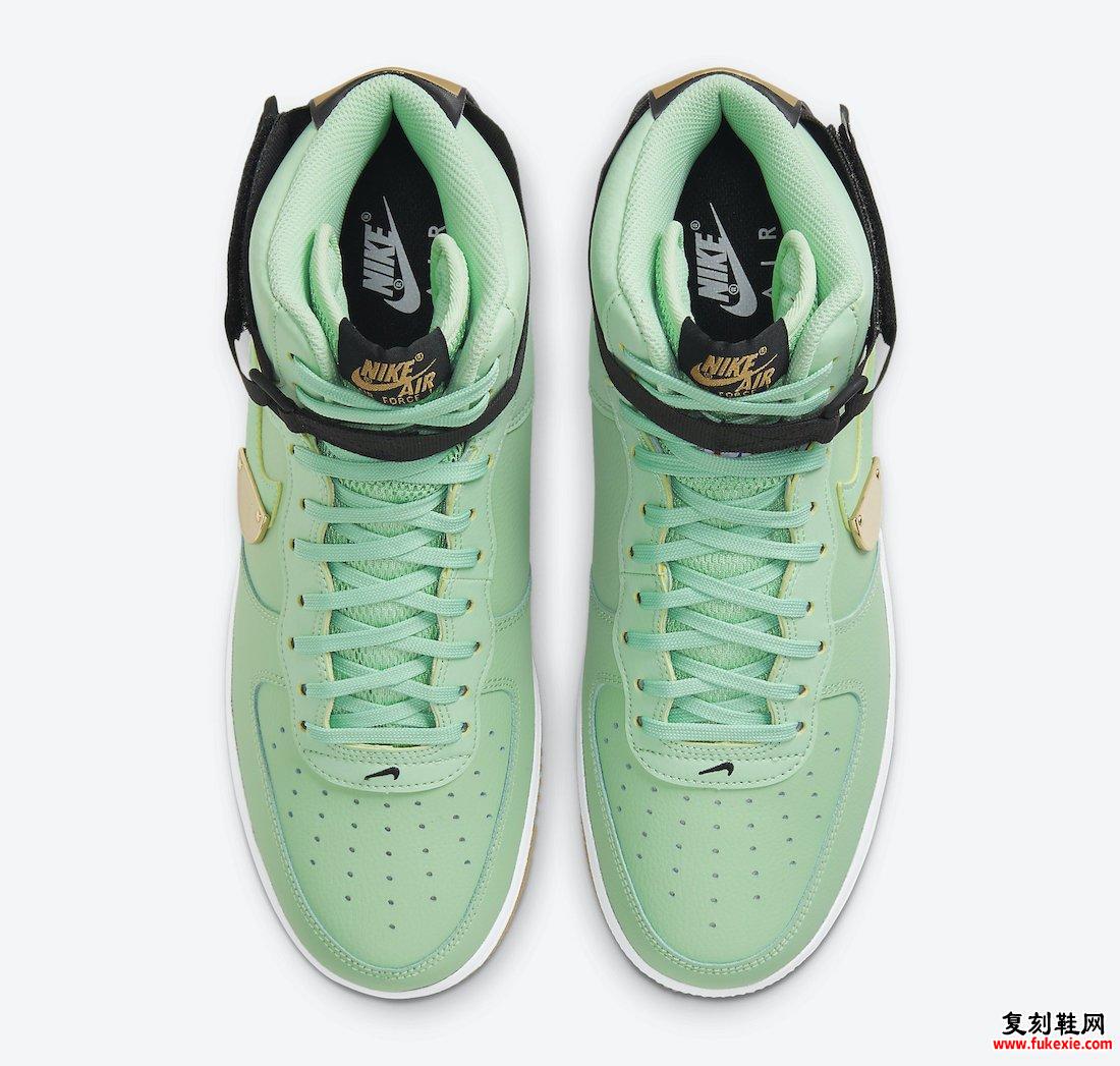 Nike Air Force 1 High NBA Green CT2306-100发售日期