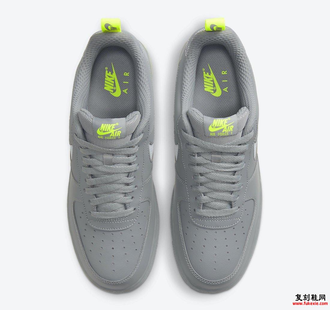 Nike Air Force 1 Low Gray Volt DC1429-001发售日期