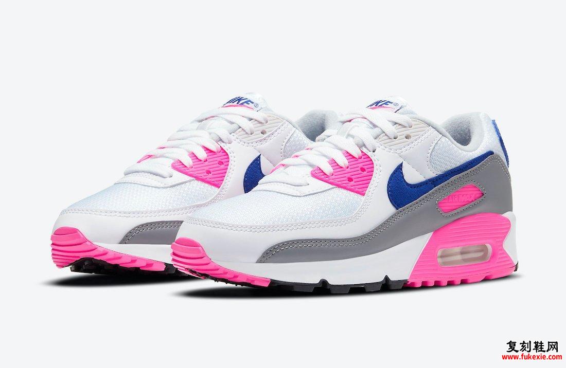 Nike Air Max 90 WMNS Concord Pink Blast CT1887-100发售日期