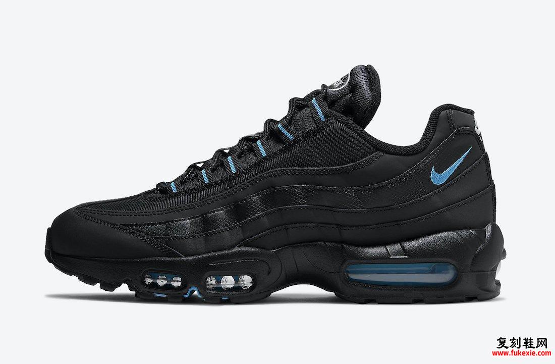 Nike Air Max 95 Black Laser Blue DC4115-001发售日期