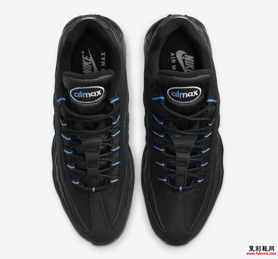 Nike Air Max 95 Black Laser Blue DC4115-001发售日期