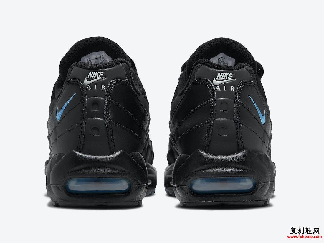 Nike Air Max 95 Black Laser Blue DC4115-001发售日期