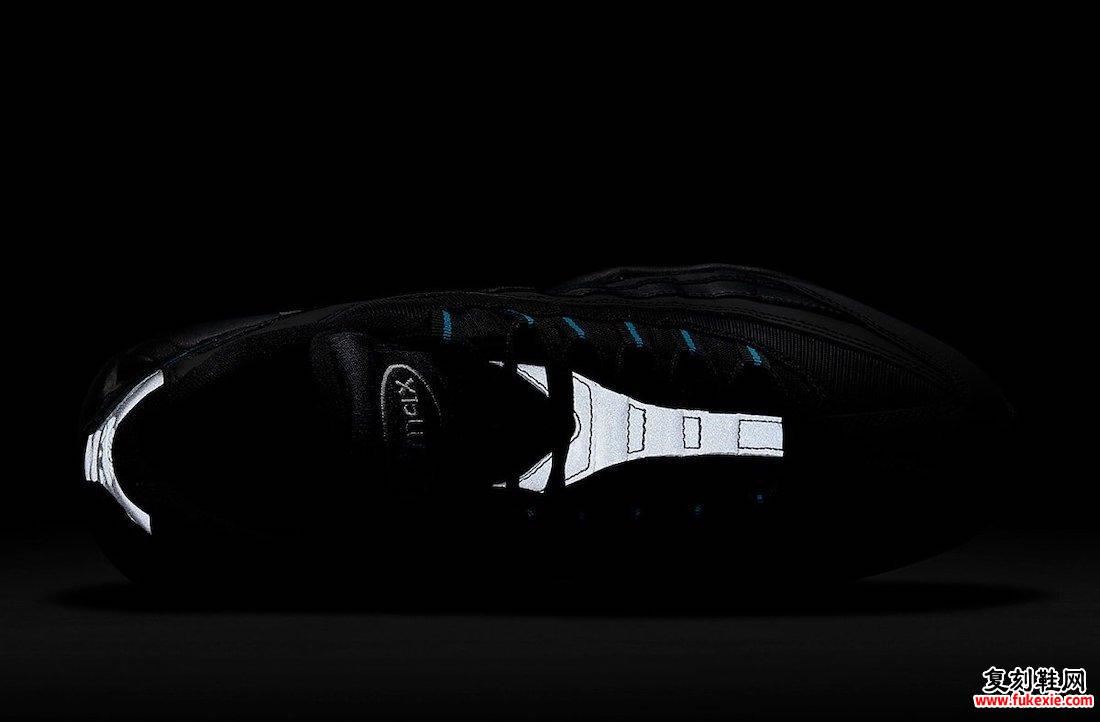 Nike Air Max 95 Black Laser Blue DC4115-001发售日期