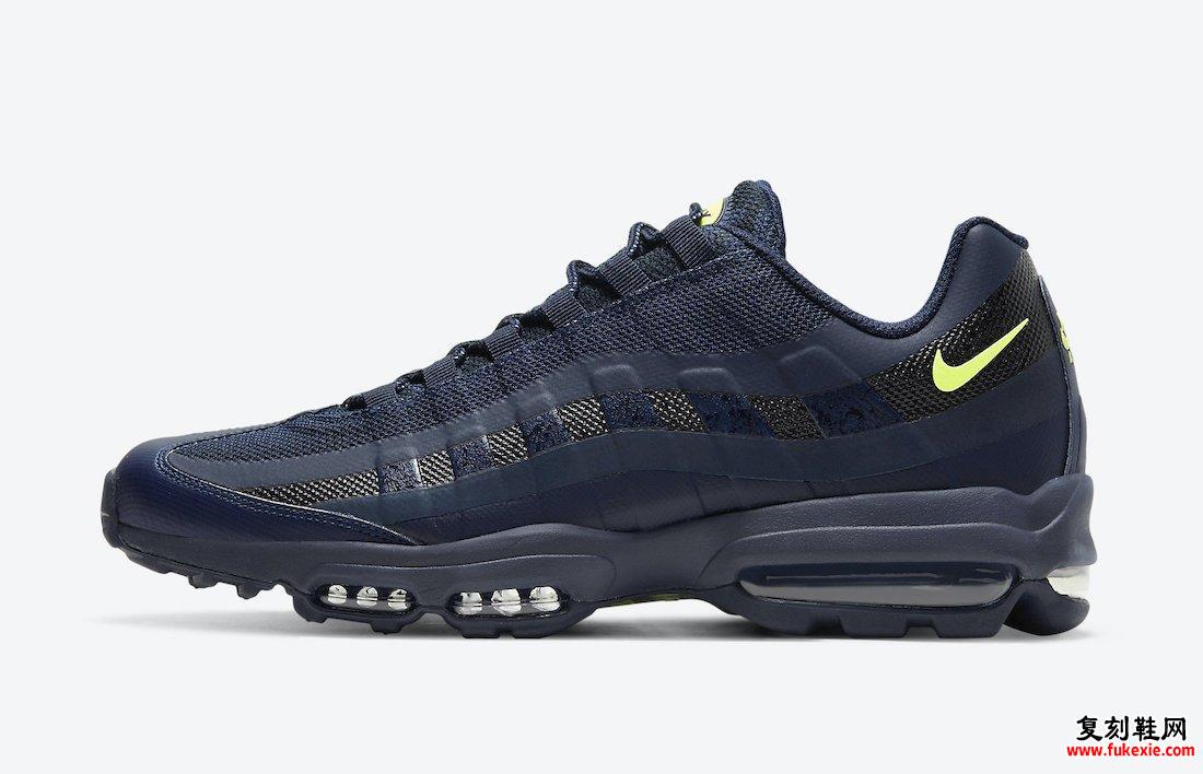 Nike Air Max 95 Ultra Navy Volt DC1934-400发售日期