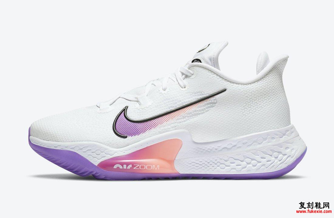 Nike Air Zoom BB NXT White Hyper Violet CK5707-100发售日期