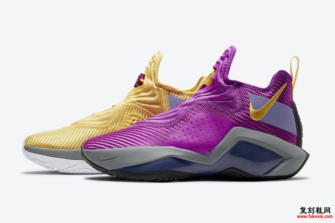 Nike LeBron Soldier 14 Lakers CK6047-500发售日期