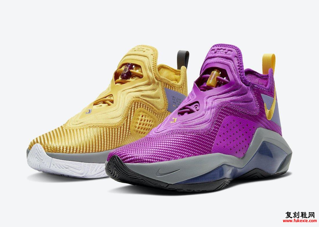 Nike LeBron Soldier 14 Lakers CK6047-500发售日期