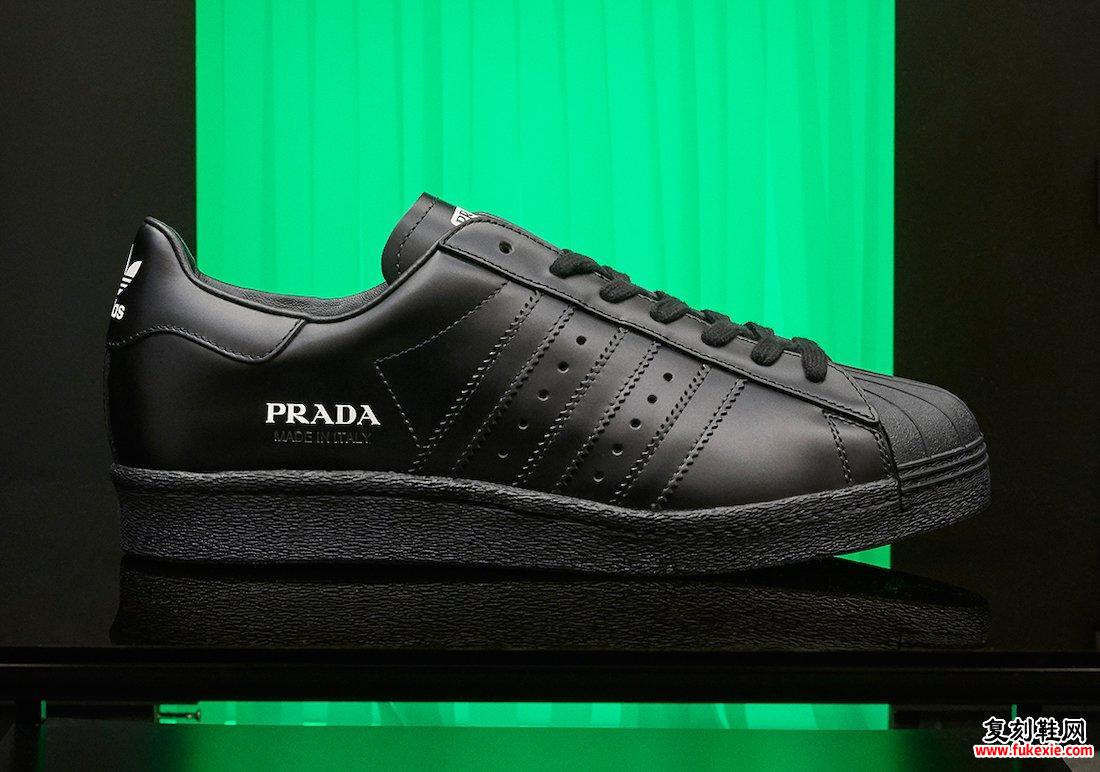 Prada adidas Superstar Black发售日期