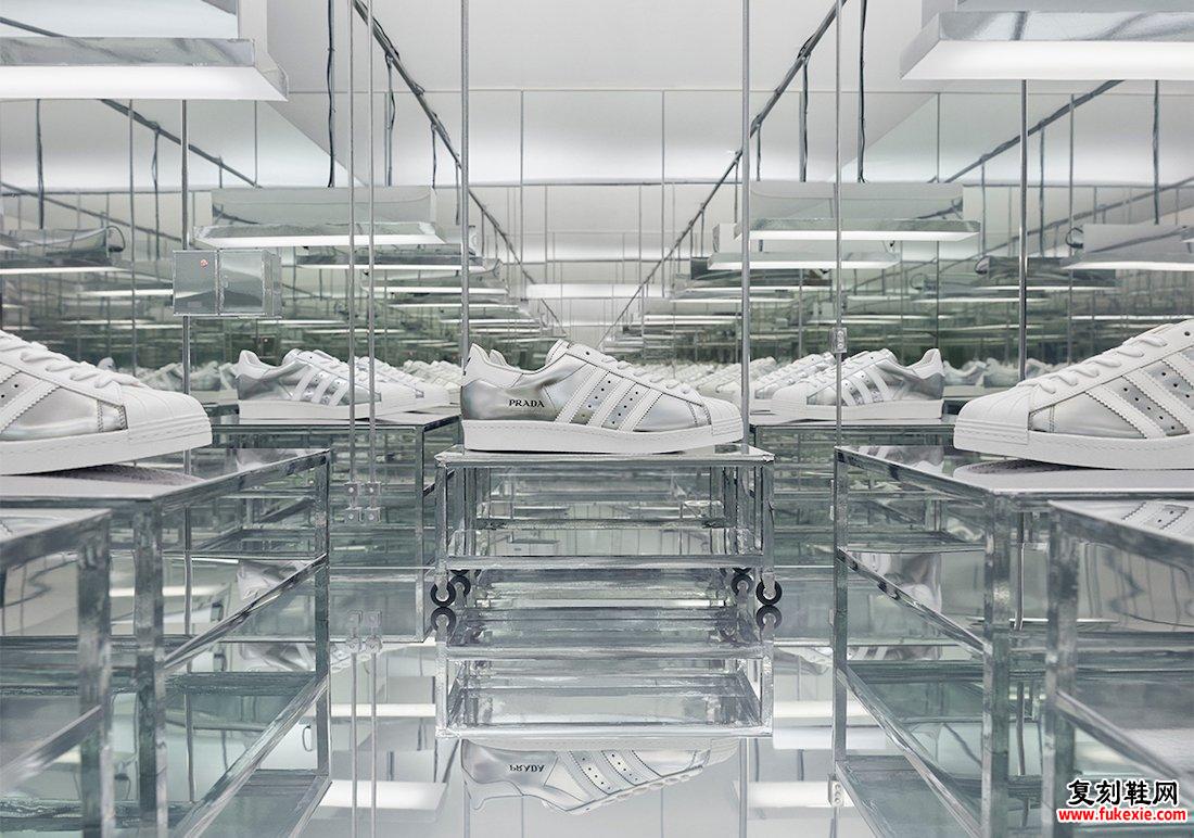 普拉达adidas Superstar Silver White发售日期