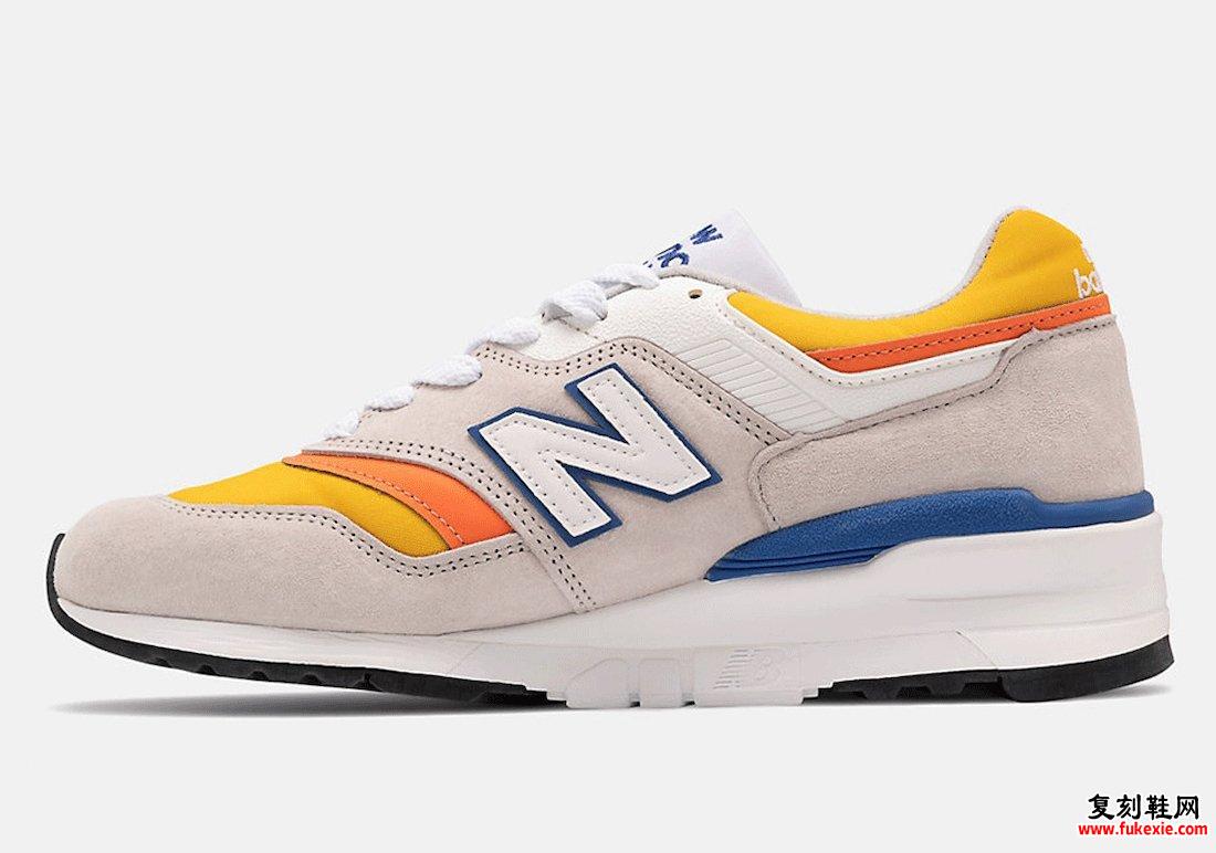 New Balance 997灰橙色 现已上市 哪里有卖 货号：ML997V1-31310