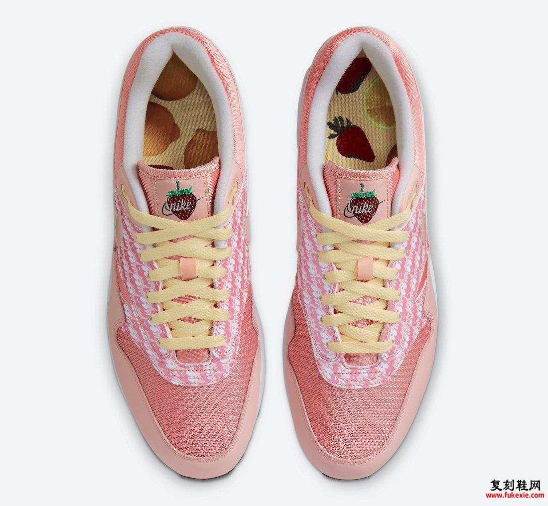 Nike Air Max 1草莓柠檬水CJ0609-600发售日期
