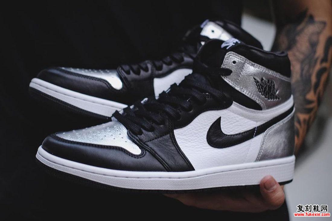 Air Jordan 1 Metallic Silver Toe CD0461-001发售日期